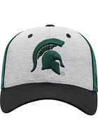 Top of the World Michigan State Spartans Mens Green Bring It One-Fit Classic Design Flex Hat
