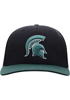 Top of the World Michigan State Spartans Mens Green 2T Reflex 2.0 One-Fit Style Design Flex Hat