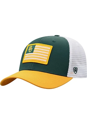 Top of the World Baylor Bears Mens Green Pedigree One-Fit Flex Hat