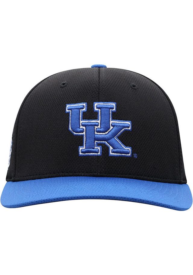 Top of the World Kentucky Wildcats Mens Black 2T Reflex Flex Hat