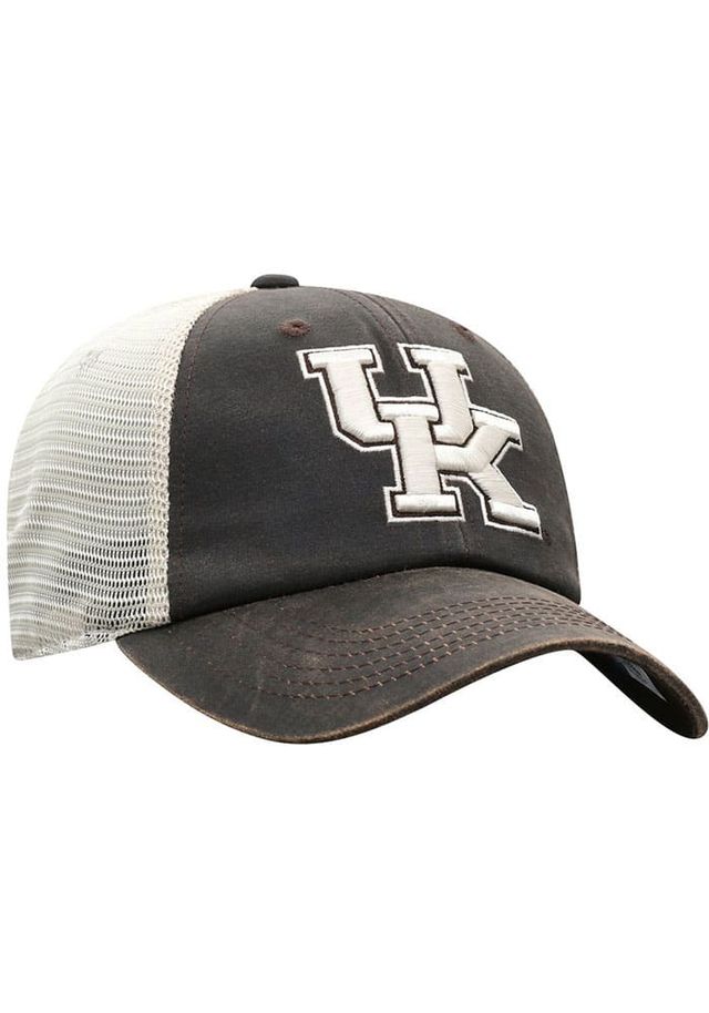 Kentucky Wildcats Mens Brown Scat Mesh One-Fit Flex Hat