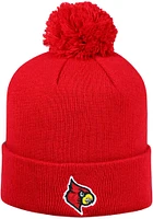 Top of the World Louisville Cardinals Red TOW Pom Design Mens Knit Hat