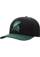 Top of the World Michigan State Spartans Mens Black Reflex Flex Hat