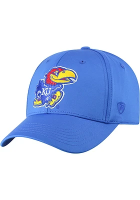 Top of the World Kansas Jayhawks Mens Blue NWL Phenom One-Fit Design Flex Hat