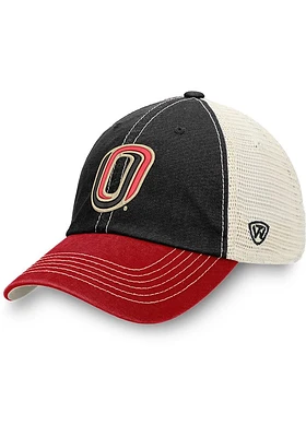 Top of the World UNO Mavericks Offroad Meshback Adjustable Hat - Black