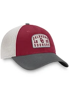Top of the World Oklahoma Sooners Inherit Meshback Adjustable Hat - Cardinal