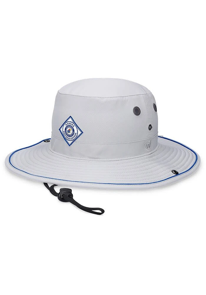 Top of the World Kansas Jayhawks Grey Bask Boonie Mens Bucket Hat