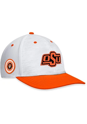 Top of the World Oklahoma State Cowboys Mens White Beacon Flex Hat
