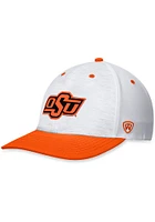 Top of the World Oklahoma State Cowboys Mens White Beacon Flex Hat