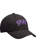 Top of the World TCU Horned Frogs Staple Adjustable Hat - Black