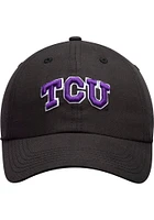 Top of the World TCU Horned Frogs Staple Adjustable Hat - Black