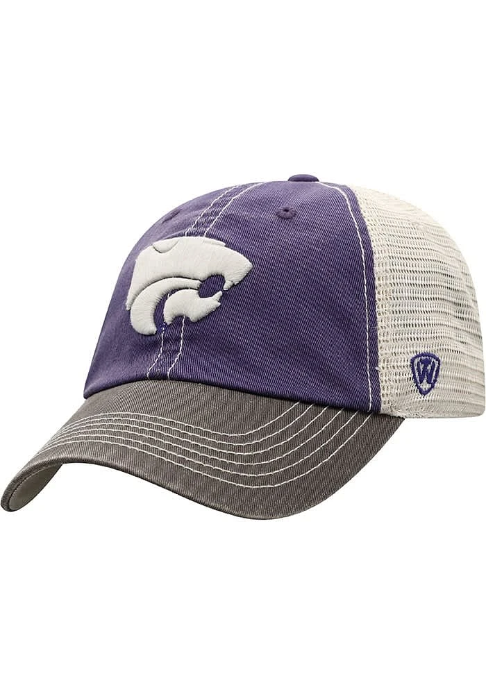 Top of the World K-State Wildcats Offroad Meshback Adjustable Hat - Purple