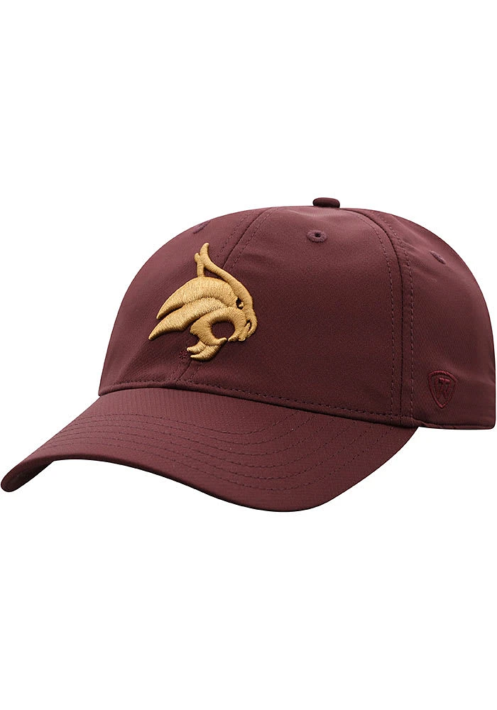 Top of the World Texas State Bobcats Trainer Adjustable Hat - Maroon