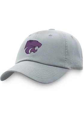 Top of the World K-State Wildcats Staple Adjustable Hat - Grey