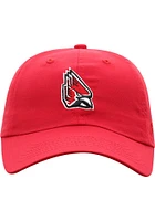 Top of the World Ball State Cardinals Staple Adjustable Hat - Red