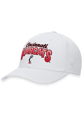 Top of the World Cincinnati Bearcats Game Structured Adjustable Hat - White