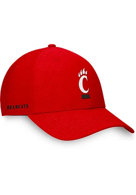 Top of the World Cincinnati Bearcats Mens Red Deluxe Structured Flex Hat