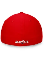 Top of the World Cincinnati Bearcats Mens Red Deluxe Structured Flex Hat