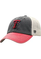 Top of the World Texas Tech Red Raiders Offroad 2 Meshback Adjustable Hat - Black