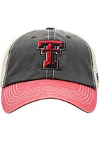 Top of the World Texas Tech Red Raiders Offroad 2 Meshback Adjustable Hat - Black