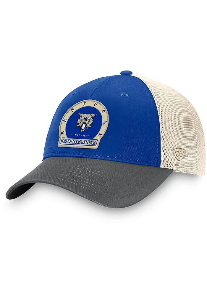 Top of the World Kentucky Wildcats Refined Adjustable Hat - Blue