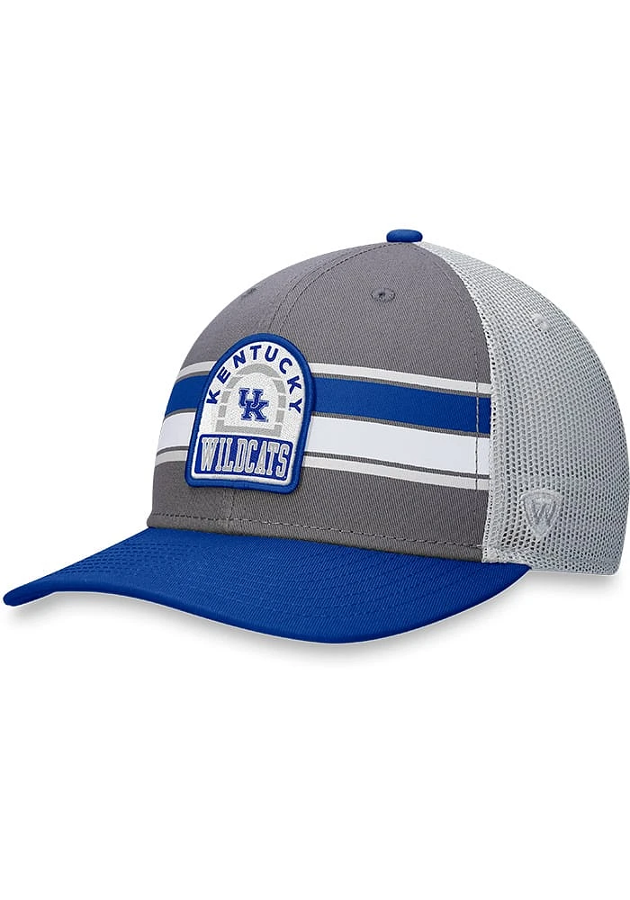 Top of the World Kentucky Wildcats Aurora Meshback Adjustable Hat - Grey