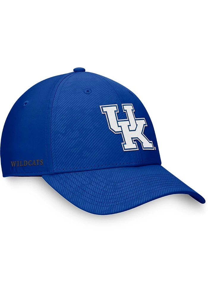 Top of the World Kentucky Wildcats Mens Blue Deluxe Structured Flex Hat