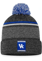 Top of the World Kentucky Wildcats Grey Harsh Cuff Pom Mens Knit Hat