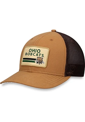 Top of the World Ohio Bobcats Strive Meshback Adjustable Hat - Brown