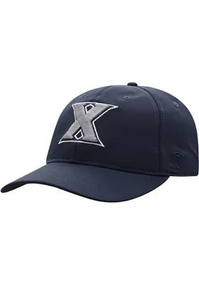 Xavier Musketeers Trainer Performance Adjustable Hat - Navy Blue