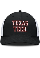 Top of the World Texas Tech Red Raiders BB Trucker Adjustable Hat - Black