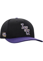 Top of the World LSU Tigers Mens Black Reflex 2T Flex Hat