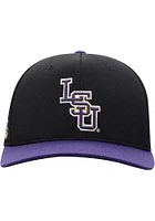 Top of the World LSU Tigers Mens Black Reflex 2T Flex Hat