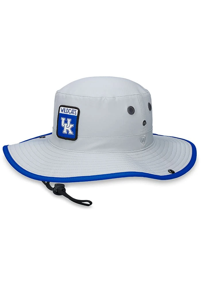 Top of the World Kentucky Wildcats Grey Steady Mens Bucket Hat