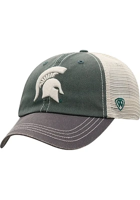Top of the World Michigan State Spartans Green Offroad 3T Meshback Youth Adjustable Hat