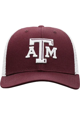 Top of the World Texas A&M Aggies BB Meshback Adjustable Hat - Maroon
