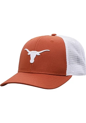 Top of the World Texas Longhorns BB Meshback Adjustable Hat - Burnt Orange