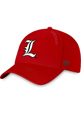 Top of the World Louisville Cardinals Mens Red Reflex 2.0 Flex Hat