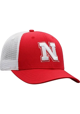 Top of the World Nebraska Cornhuskers BB Meshback Adjustable Hat - Red