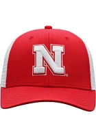 Top of the World Nebraska Cornhuskers BB Meshback Adjustable Hat - Red