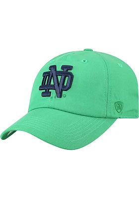 Top of the World Notre Dame Fighting Irish Staple Adjustable Hat - Green