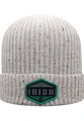 Top of the World Notre Dame Fighting Irish Grey Alp Cuffed Knit Mens Knit Hat