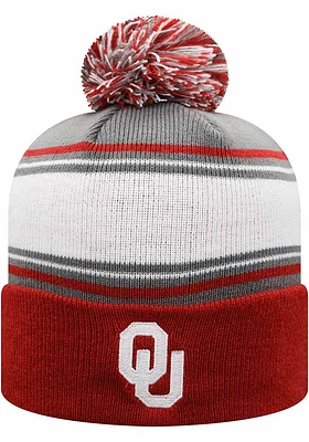 Top of the World Oklahoma Sooners Cardinal Ambient Cuff Mens Knit Hat