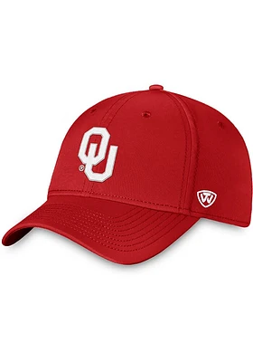 Top of the World Oklahoma Sooners Clam Adjustable Hat - Cardinal