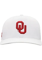 Top of the World Oklahoma Sooners Mens White Reflex Flex Hat