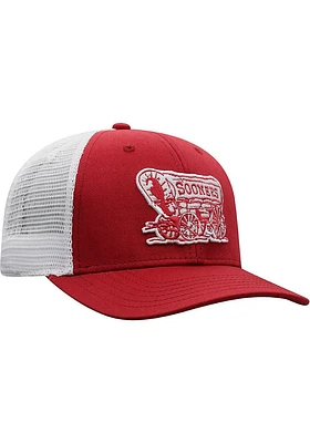 Top of the World Oklahoma Sooners BB Meshback Dynamic Adjustable Hat - Cardinal