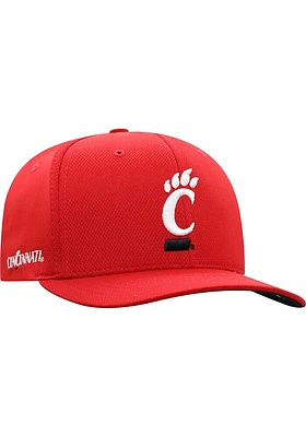 Top of the World Cincinnati Bearcats Mens Red Reflex - Team Color Flex Hat