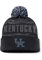 Top of the World Kentucky Wildcats Black Colton Cuff Pom Mens Knit Hat