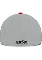 Top of the World Cincinnati Bearcats Mens Grey Mick Stretch Flex Hat