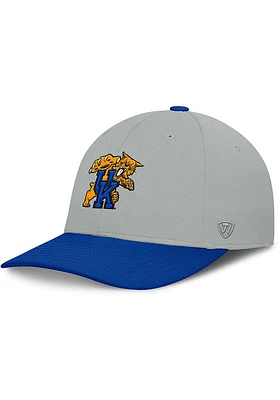 Top of the World Kentucky Wildcats Mens Grey Mick Stretch Flex Hat